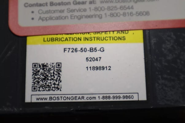 Boston Gear F726-50-B5-G Reducer NEW IN BOX STOCK G152 - Image 4