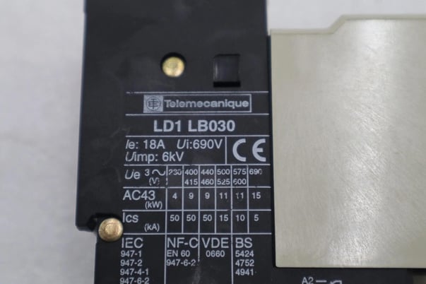 Telemecanique LD1 LB030 Motor Starter STOCK L-553-C - Image 4