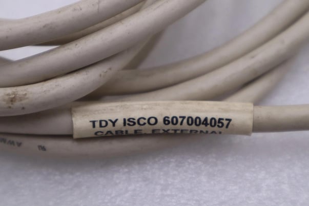 Tdy isco 607004057 cable external rs232 oldstyle stock 4838 - Image 1