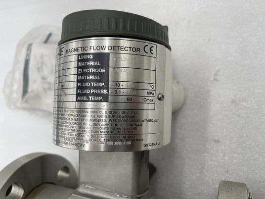 Yokogawa Admag AE202DN Magnetic Flow Detector 25mm Flow Tube Stock 3402 - Image 4