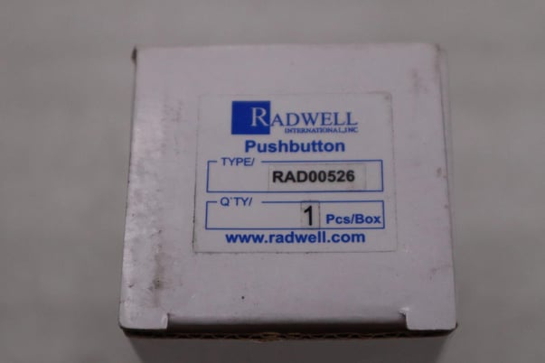 New Radwell Pushbutton RAD00526 STOCK H244A - Image 2