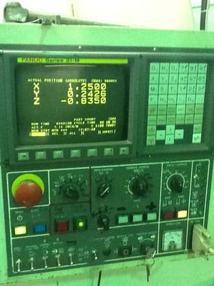 Daewoo Doosan #Mynx-500, 24 automatic tool changer, 40" X, 20" Y, 20" Z, 10000 RPM, Fanuc 18M, 2000 - Image 3