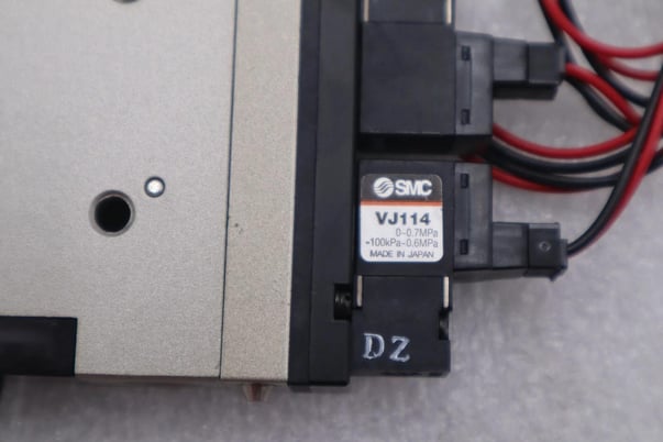 SMC Vacuum Ejector NZM121HT-K5LZ-E15L & VJ114 Solenoid Valve NEW STOCK K-2468 - Image 3