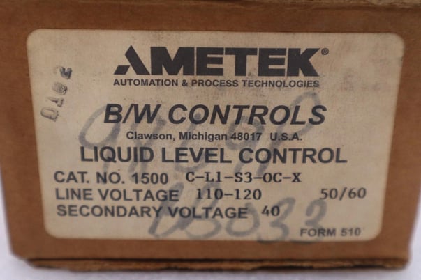 New ametek 1500 cl1s3ocx/ c-l1-s3-oc-x control relay induction type 2 #h487a - Image 2