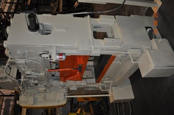 60 Ton, Bliss #HP2-60, straight side double crank press, 3" stroke, 15.5" Shut Height, 48" x 24" bed, 180 SPM - Image 4