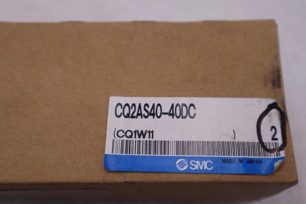 New open box smc cq2as40-40dc, compact cylinder stock k-2551 - Image 5
