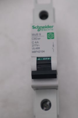 NEW OPEN BOX SCHNEIDER M9F42104 CIRCUIT BREAKER MULTI 9 277V STOCK G907A - Image 3