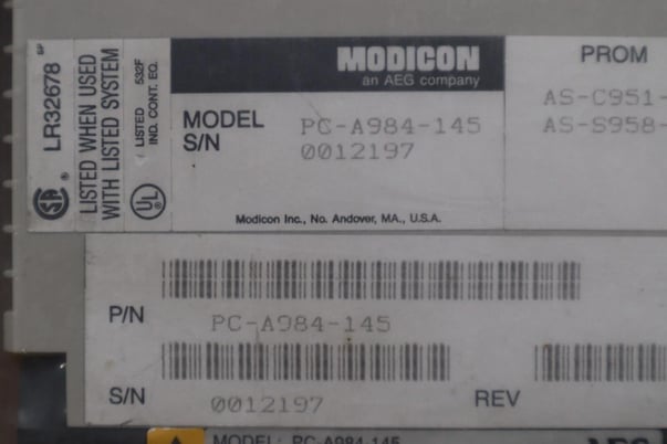 NEW OPEN BOX AEG PC-A984-145 Control System Modicon CPU Module STK G60A - Image 2