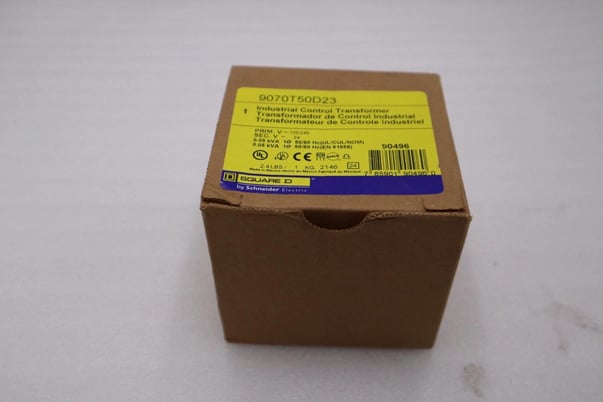 NEW IN BOX Square D 9070T50D23 Control Transformer STOCK H1008 - Image 1