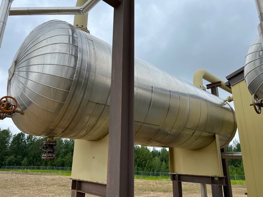 60" x 18' Flare Knockout, 70 bbl, 50 psi, 1992 - Image 1