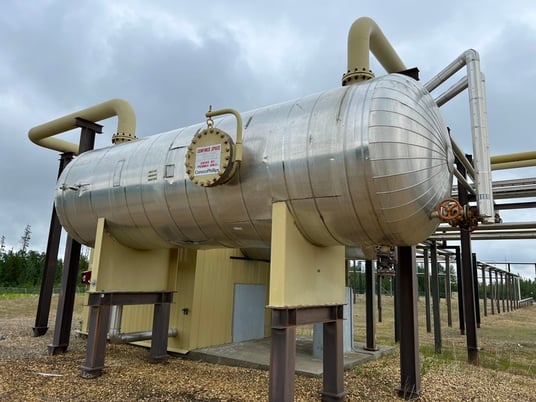 60" x 18' Flare Knockout, 70 bbl, 50 psi, 1992 - Image 4