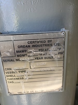 16" Sweet Vertical Separator, 1440 psi, 3-phase, 2004 - Image 5