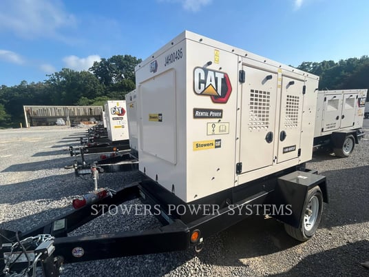 Caterpillar #XQ30, diesel generator set, trailer mount, T4F, 5 hours, 2024 - Image 1