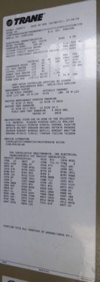 600 Ton, Trane CenTraVac #CVHF570, Water-Cooled Chiller, 56,719 hours, 2009 - Image 2