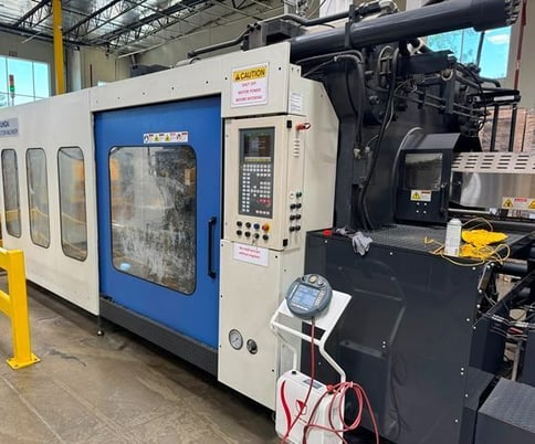 1150 Ton, 186 oz., Hyundai #EDIS-1150DL, Hybrid injection molding machine, 110mm screw, 2014 (5 available) - Image 3
