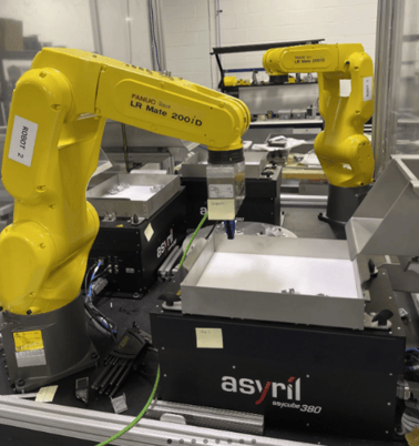 Fanuc, LR Mate 200iD, 6-Axis robot, R-30iB Control, 7 Kg, 717mm reach, power cables, iPendant, 2020 - Image 1