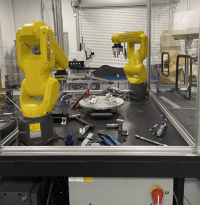 Fanuc, LR Mate 200iD, 6-Axis robot, R-30iB Control, 7 Kg, 717mm reach, power cables, iPendant, 2020 - Image 2