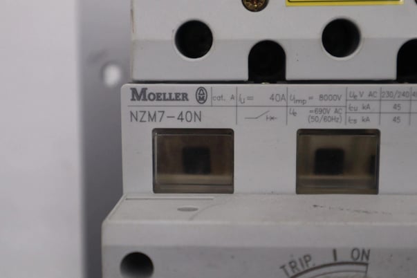 Moeller NZM7-40N 40 Amp 480V 50/60HZ Circuit Breaker STOCK 5332 - Image 2