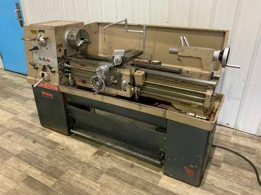 13" x 40" TurnMaster #1340, engine lathe, inch/metric threads, #3MT, coolant, 5 HP - Image 1