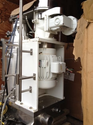 12" Carr #Powerfuge-P12, Titanium Basket Centrifuge System, solid basket, Stainless Steel housing, 10 HP, 1998 - Image 8