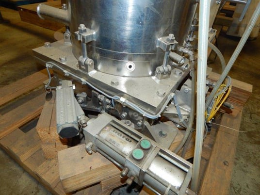 12" Carr #Powerfuge-P12, Titanium Basket Centrifuge System, solid basket, Stainless Steel housing, 10 HP, 1998 - Image 10