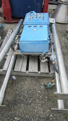 48" x 24" Sanborn #48", Stainless Steel Basket Centrifuge, perforated, 1150 RPM, 25 HP, unused - Image 4