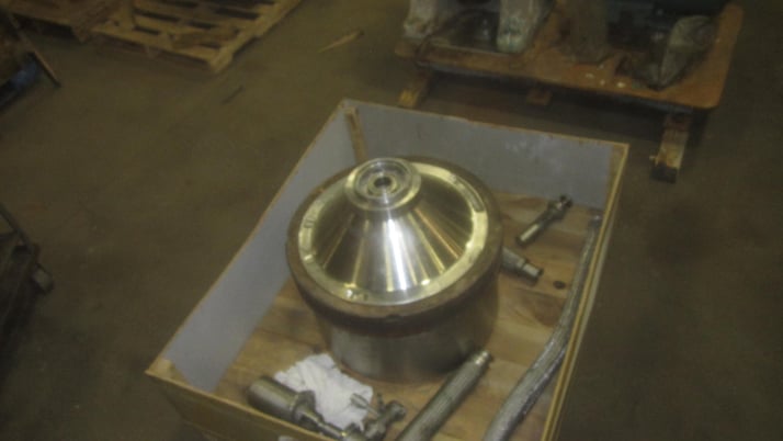 Alfa-Laval #SRG-214, Stainless Steel Disc Centrifuge, 4400 rpm bowl, 5811 GPH, 22000 LPH, hermetic, 24" - Image 8