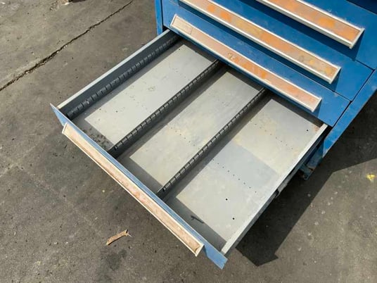 12 Drawer Vidmar cabinet, 30" x 27" x 59" high - Image 3