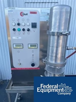 Glatt #Mini-Glatt-5, Fluid Bed Granulator, attachment parts & heavy duty transformer - Image 1