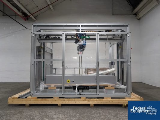 MG2 #B30/D, double-bay palletize, 8 cycles/min., AB PLC, 1250 HMI, 2021 - Image 1
