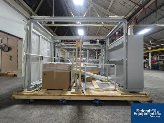 MG2 #B30/D, double-bay palletize, 8 cycles/min., AB PLC, 1250 HMI, 2021 - Image 4