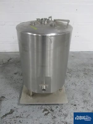 40 gallon Vulcan Hart #ST-40, Kettle, Stainless Steel, 22" diameter x 20" straight side, open top, slope - Image 3