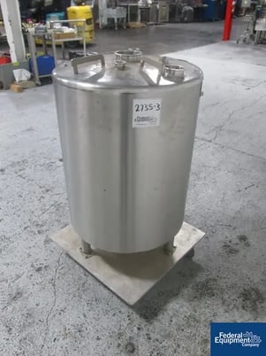 40 gallon Vulcan Hart #ST-40, Kettle, Stainless Steel, 22" diameter x 20" straight side, open top, slope - Image 4
