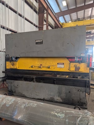 200 Ton, Graham, Best #C200-12, Press Brake, 12' overall, 126" between housing, 18" Shut Height, 4" adj, 8" - Image 3