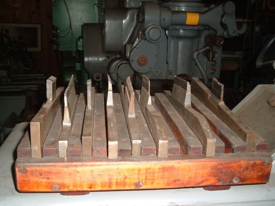 Van Norman No. 1C, infeed attachment, crush dresser - Image 7