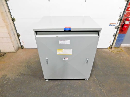300 KVA 480 Primary, 208/120 Secondary, General Electric 9T23B3468G13 transformer - Image 3