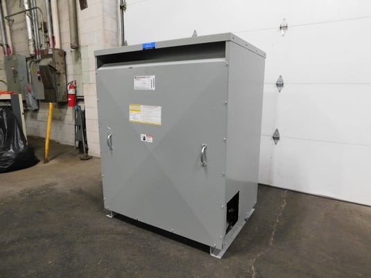 300 KVA 480 Primary, 208/120 Secondary, General Electric 9T23B3468G13 transformer - Image 5