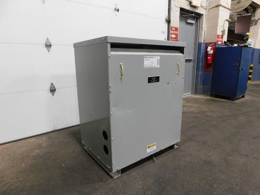 150 KVA 480 Primary, 208/120 Secondary, General Electric 9T23Q3476G03 transformer - Image 4