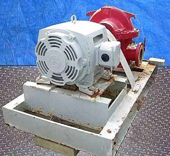700 GPM @ 100' TDH, Itt Bell &Gossett #HSC3-10.500-LHR-CN6279, centrifugal pump, 25 HP - Image 5