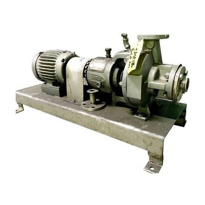 Durco #1.5x1, centrifugal pump, 1.5 HP - Image 1