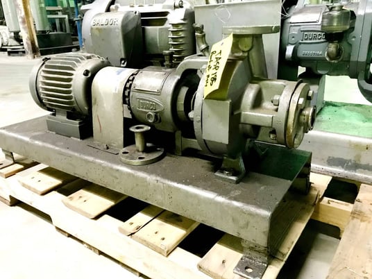 Durco #1.5x1, centrifugal pump, 1.5 HP - Image 3