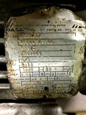 Durco #1.5x1, centrifugal pump, 1.5 HP - Image 8