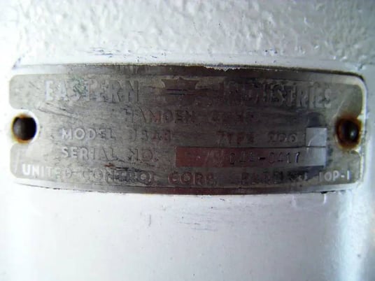 Eastern Industries #J34B, centrifugal pump, 0.25 HP - Image 8