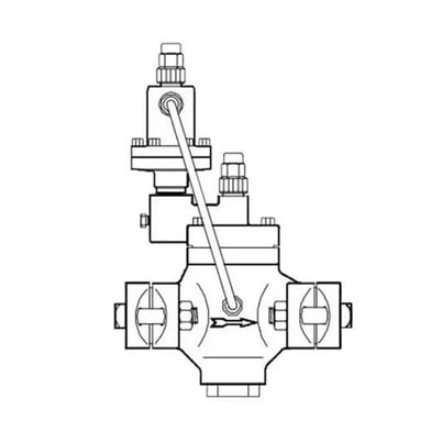 2.5" Hansen Technologies #HA4A, pressure regulator - Image 1