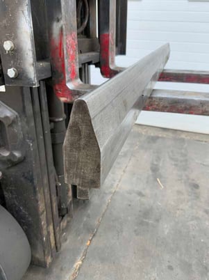 57" L, Male press brake die, 1-1/2"die width, 3-1/2"die height, 1/2"tang - Image 2