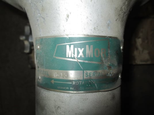 1 HP MixMor #G-15, Agitator Drive, 1725 RPM, 208-230/460 V - Image 6
