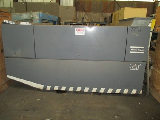 270 cfm, 100 psi, Atlas Copco #ZT245, Air Compressor, Air Cooled, 55.5" width x 57" H x 112" L Size, 60 HP - Image 6