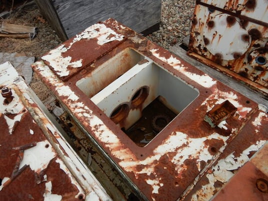 Cincinnati Milacron #CM90/92, Distribution Gear Box Housing, for Conical Twin Screw Extruder, Requires Gears - Image 3