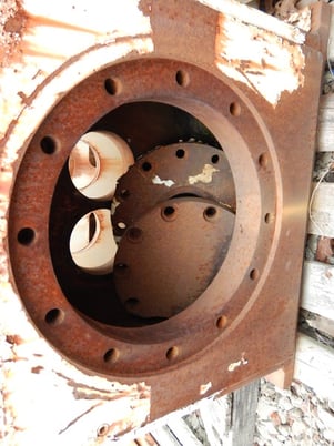 Cincinnati Milacron #CM90/92, Distribution Gear Box Housing, for Conical Twin Screw Extruder, Requires Gears - Image 4