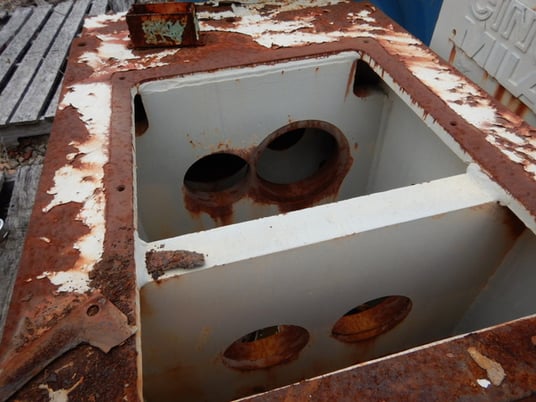 Cincinnati Milacron #CM90/92, Distribution Gear Box Housing, for Conical Twin Screw Extruder, Requires Gears - Image 6